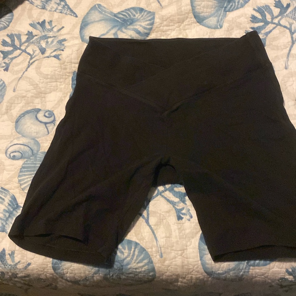 Black bike shorts